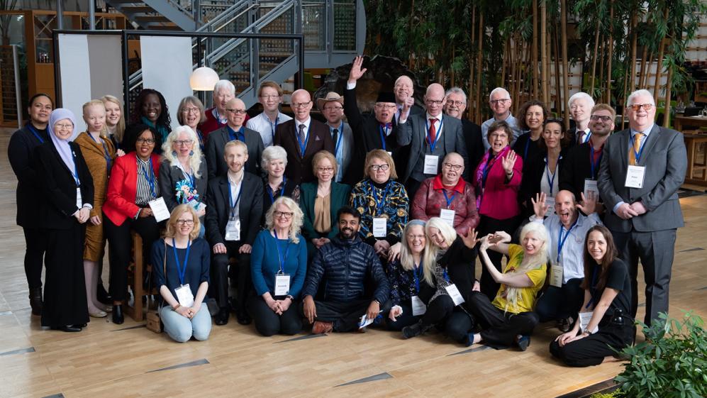 INTERNATIONAL ALBINISM ALLIANCE MEET, PARIS 2020